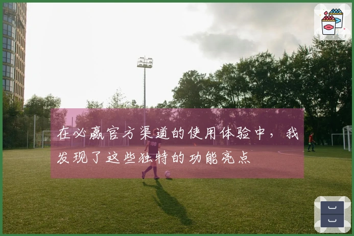 在必赢官方渠道的使用体验中，我发现了这些独特的功能亮点